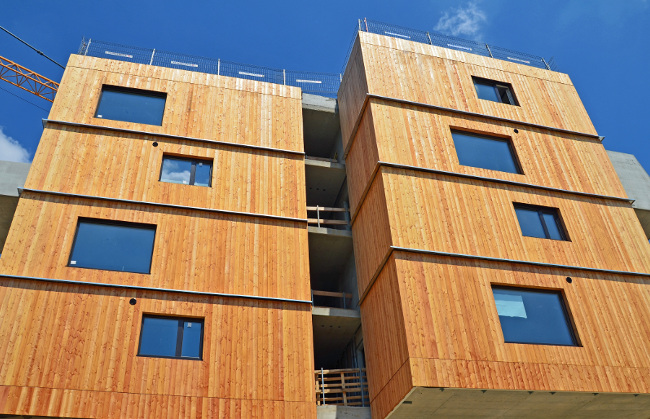 Réglementation Energétique 2020 et filières béton, terre cuite et bois dans l'immobilier neuf à Lyon